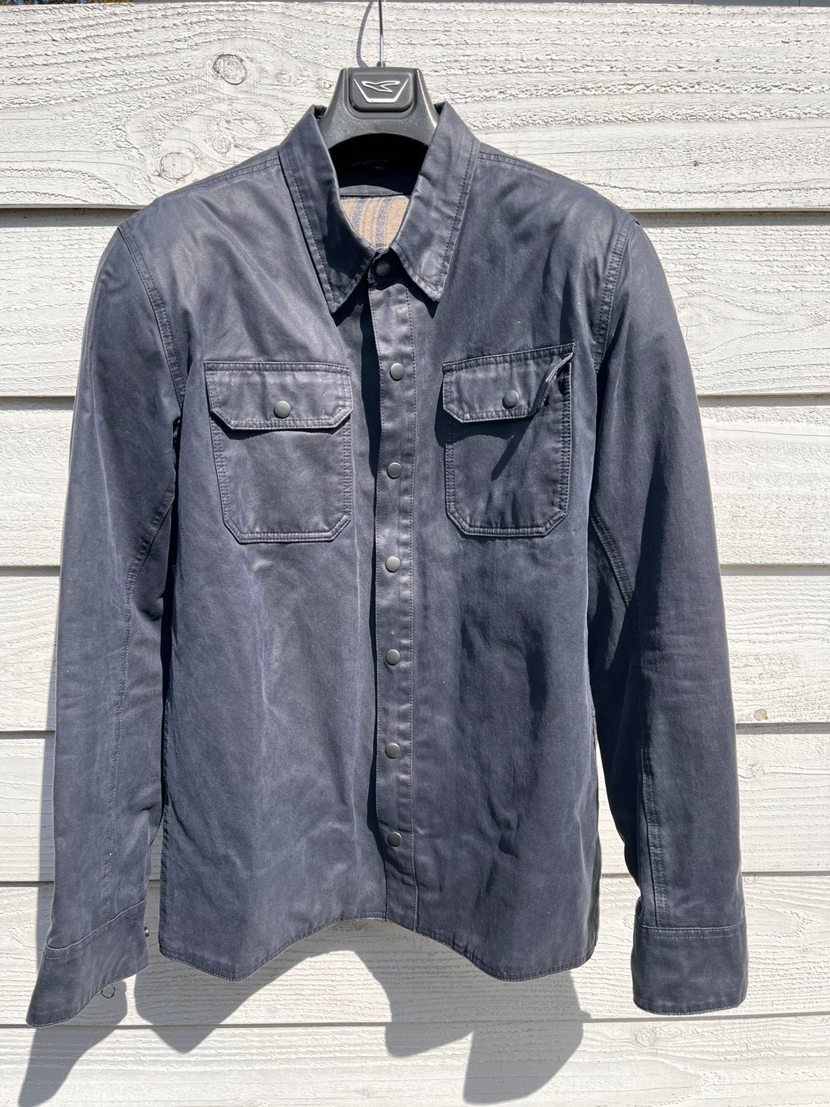 RST vintage-look retro motorjas - maat L - zgan, Ophalen of Verzenden, Tweedehands, Heren, Jas | textiel