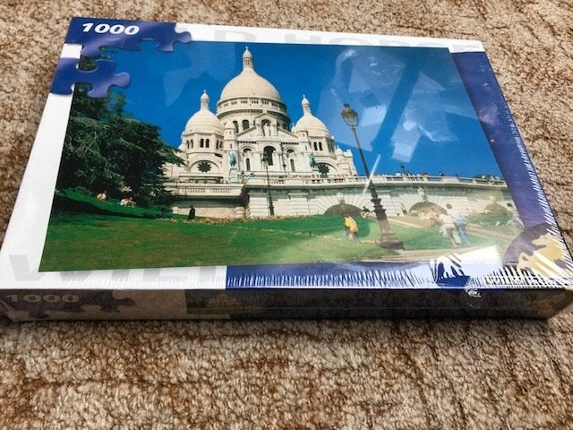Puzzel Sacre Coeur Parijs 1000 stukjes, Ophalen of Verzenden, 500 t/m 1500 stukjes, Nieuw