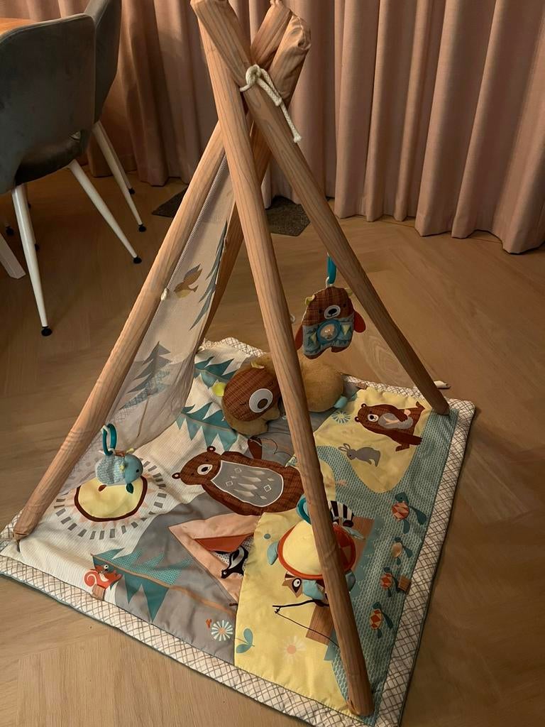 Speeltent - speelkleed - babygym - dieren, Kinderen en Baby's, Speelgoed | Speelkleden, Ophalen of Verzenden, Zo goed als nieuw
