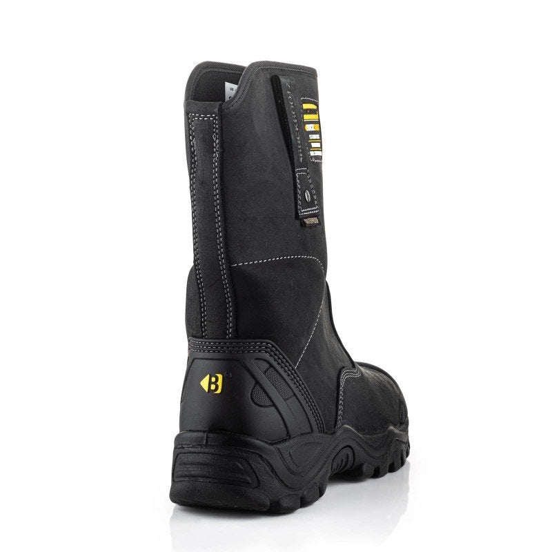 BuckBootz BSH010BK S3 Waterdichte Werklaarzen Zwart 40-47, Tuin en Terras, Werkschoenendeal, Marktplaats@werkschoenendeal.nl, Dames