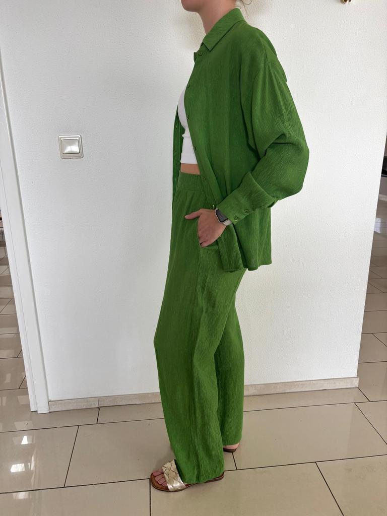 Costes set: broek met bijpassende blouse maat xs, Ophalen of Verzenden, Zo goed als nieuw, Maat 34 (XS) of kleiner, Lang