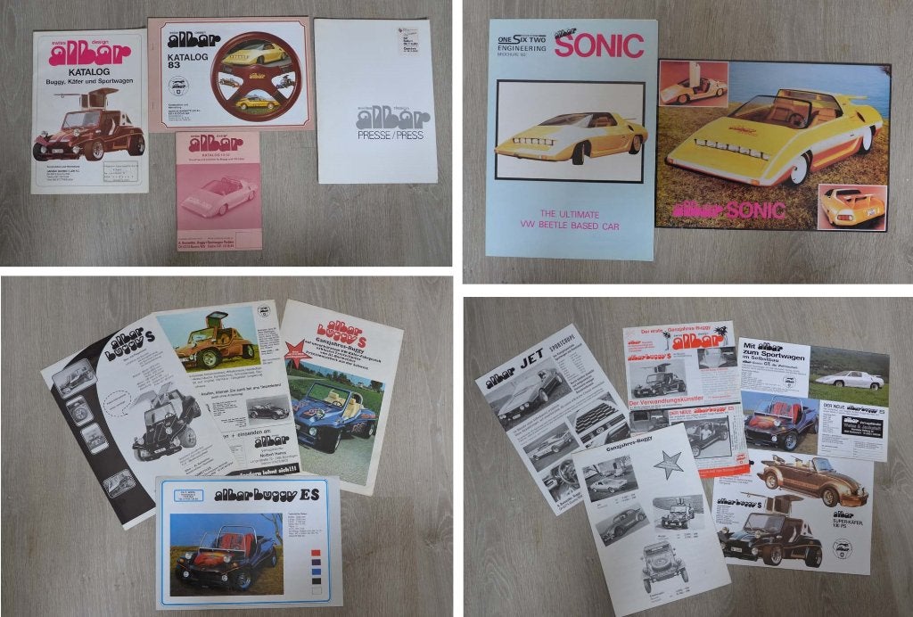 Folders Albar Buggy S / ES / EST / STE / Sonic / Jet ect ect, Ophalen of Verzenden, Gelezen, Volkswagen