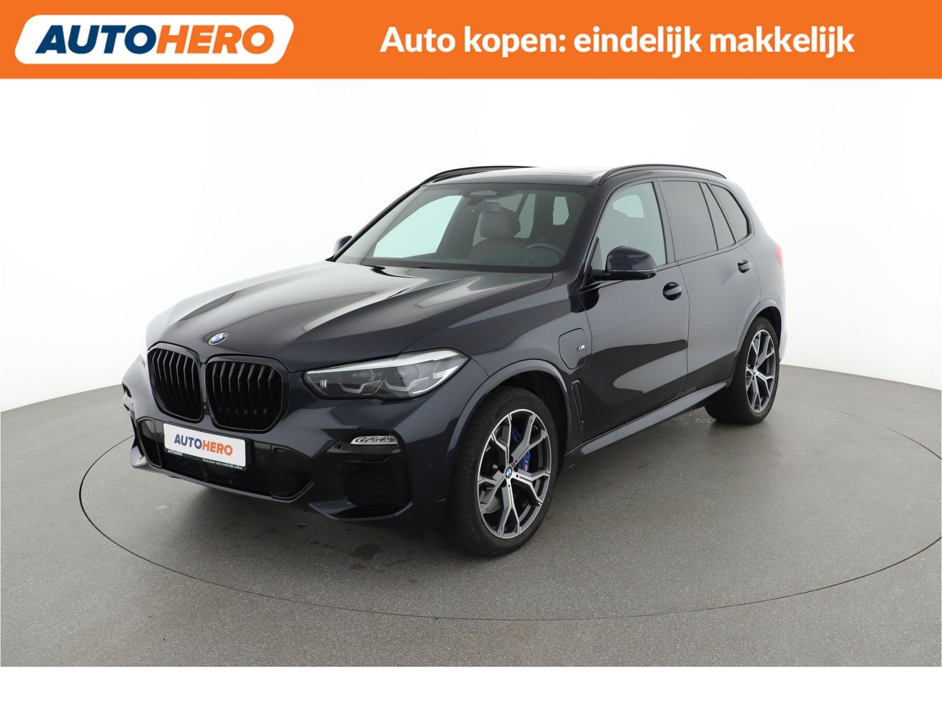 BMW X5 xDrive45e Executive |KX29438| (bj 2020, automaat), Auto's, Gebruikt, 394 pk, Met garantie (alle), Zwart