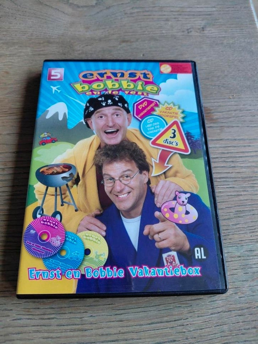 Ernst Bobbie En De Rest - Vakantiebox 3DVDS, Alle leeftijden, Tv-serie, Ophalen of Verzenden, Zo goed als nieuw