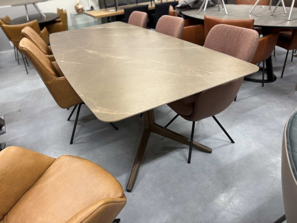 Nieuw Karat Grasshopper Eettafel keramiek blad Tafel 240, Huis en Inrichting, Overige materialen, 100 tot 150 cm, Nieuw, Ophalen of Verzenden