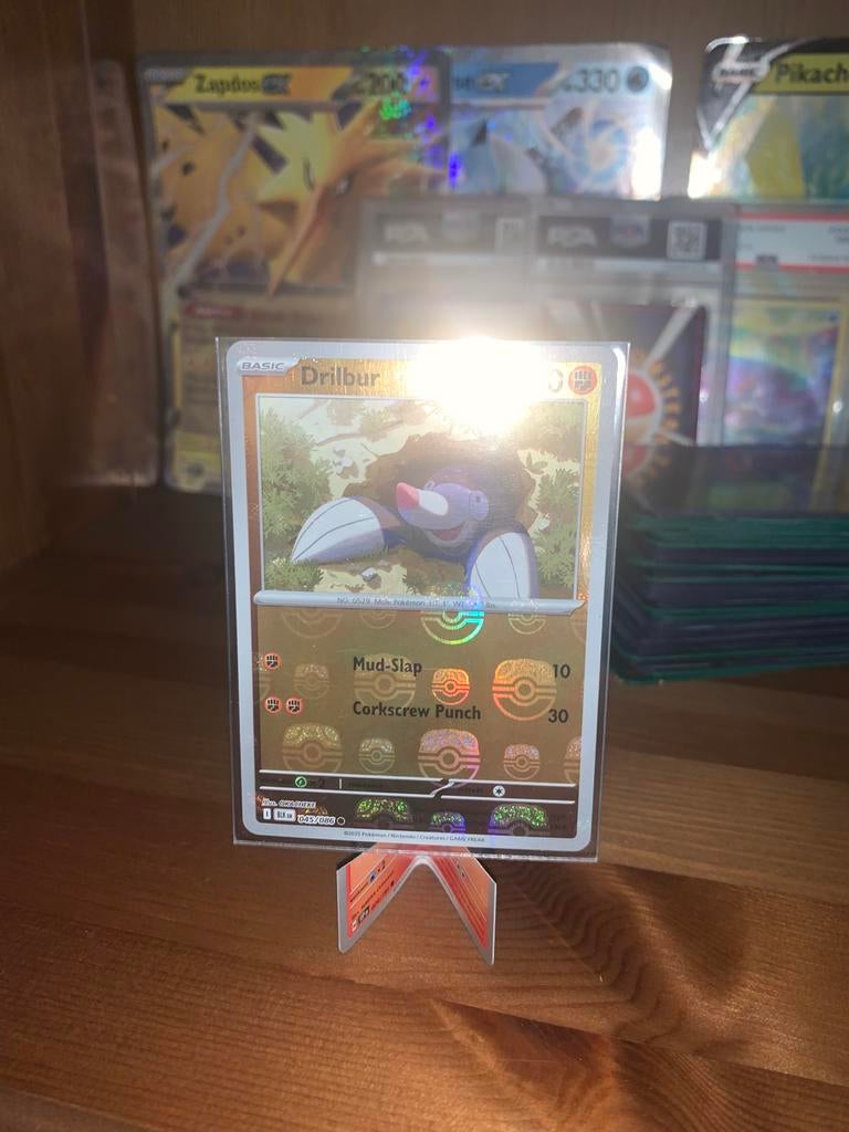 Drilbur masterball black bolt #045, Ophalen of Verzenden, Nieuw