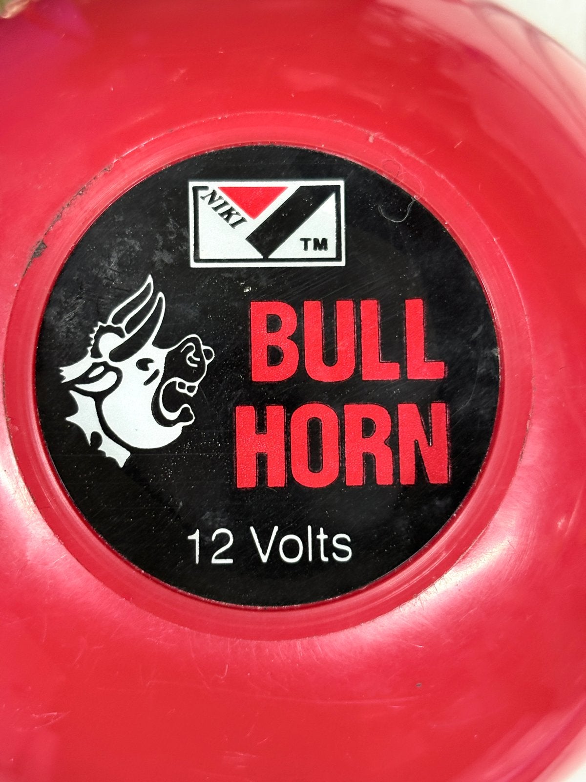 Niki Bull Horn 12 Volt - Krachtige Toeter, Ophalen of Verzenden, Nieuw