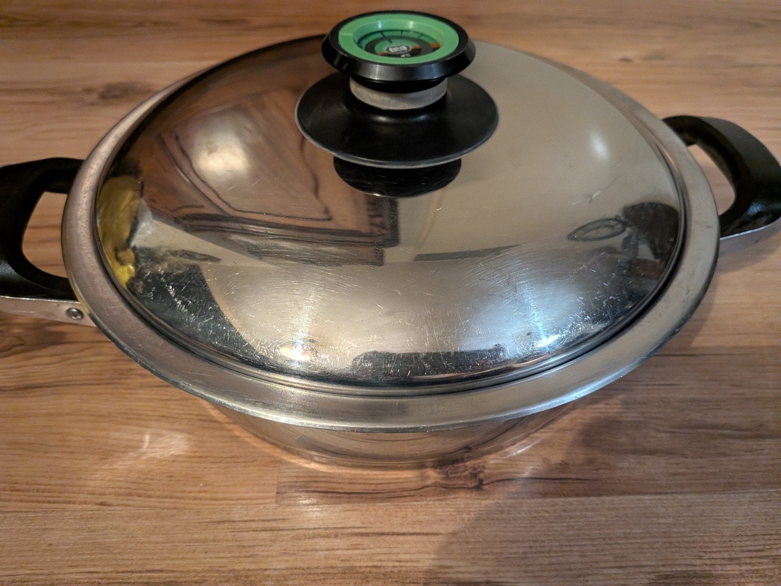 AMC pan, Huis en Inrichting, Keuken | Potten en Pannen, Ophalen of Verzenden, Zo goed als nieuw, Overige materialen, Koekenpan of Braadpan