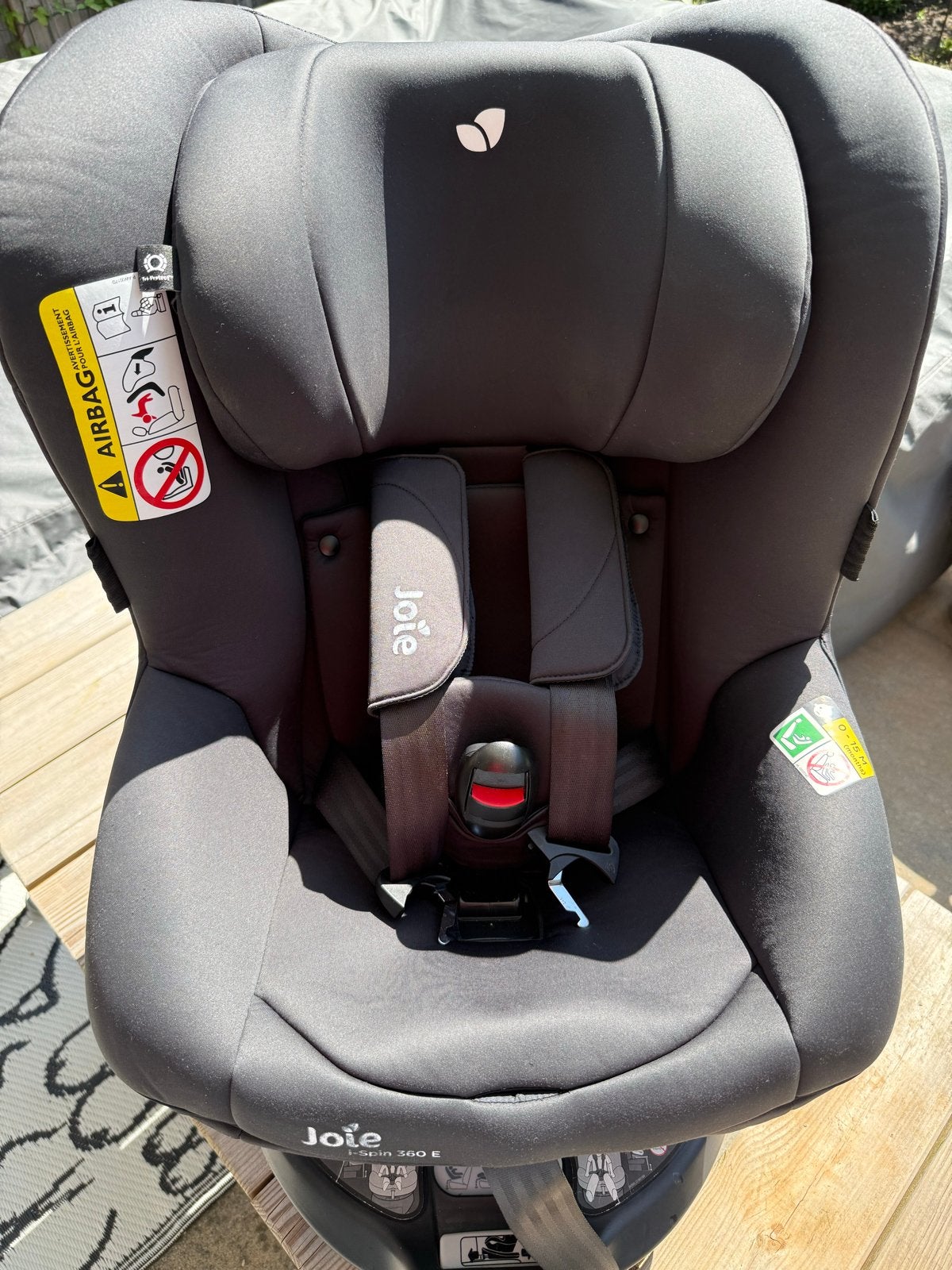 Joie i-spin 360 E autostoel, Kinderen en Baby's, Autostoeltjes, Verstelbare rugleuning, 9 t/m 18 kg, Zo goed als nieuw, Isofix