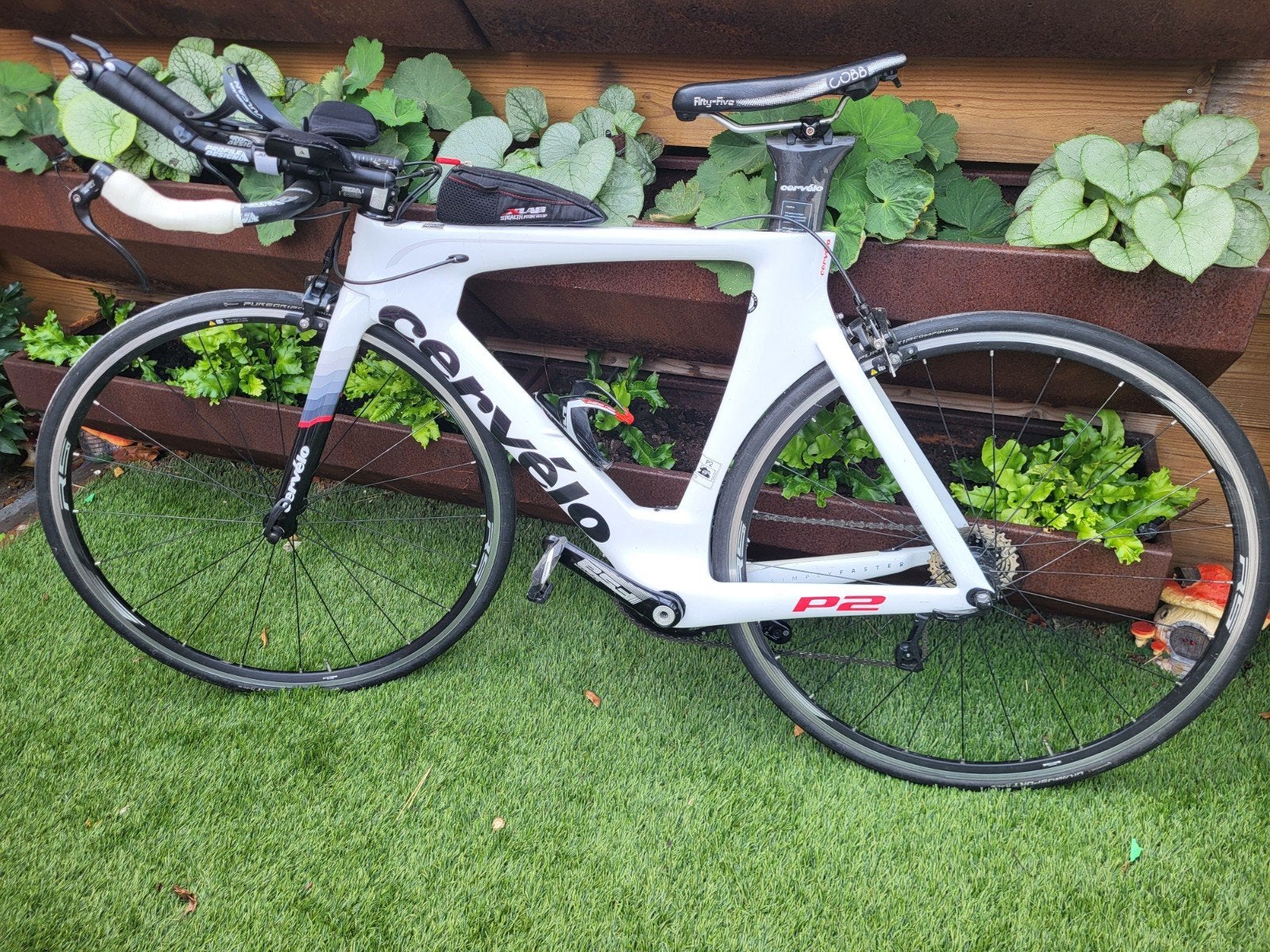 Cervélo P2 tijdritfiets, Aluminium, 49 tot 53 cm, Meer dan 20 versnellingen, Ophalen