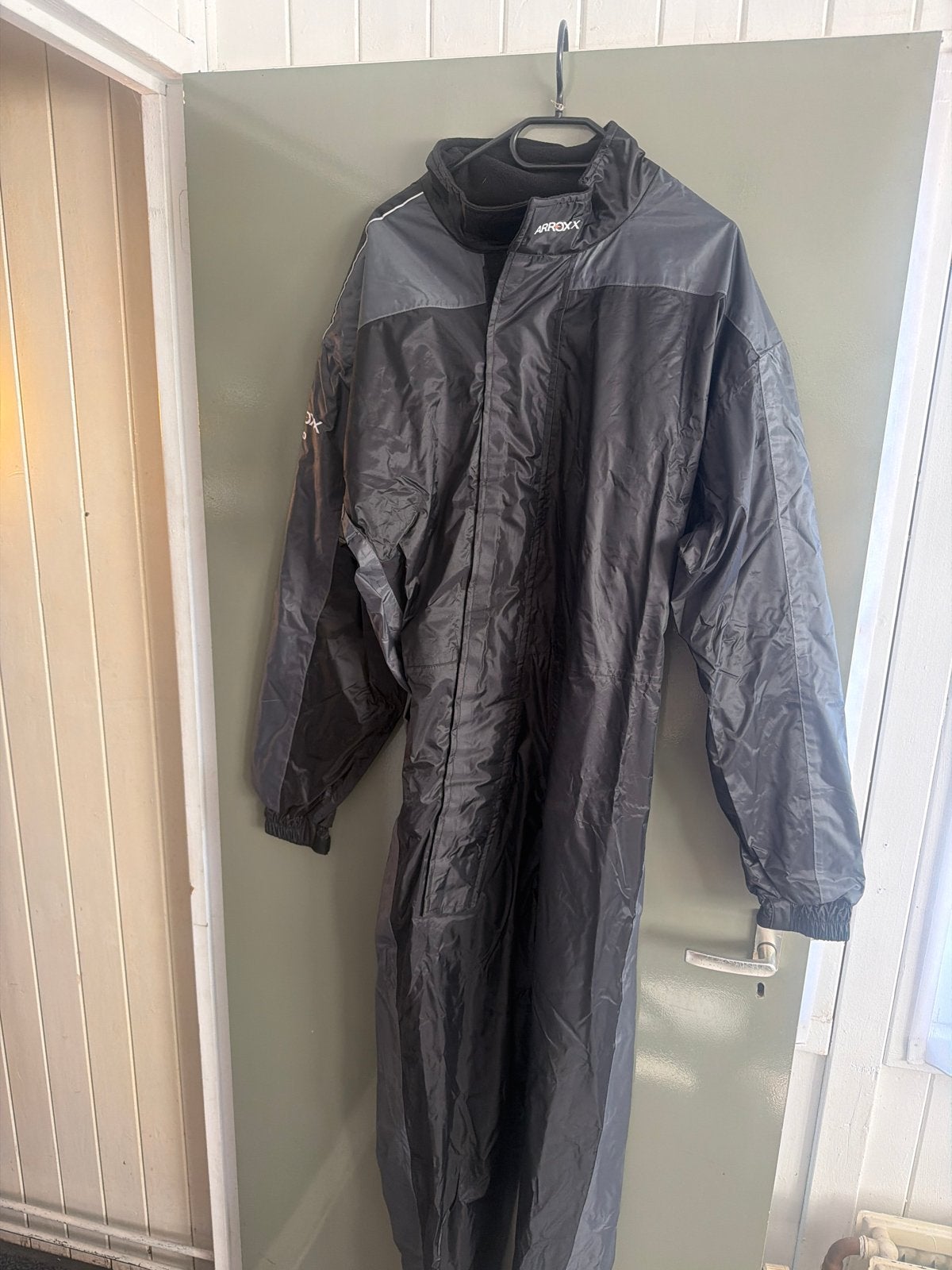 Arroxx Regenpak Maat 60 - Zwart/Grijs, Sport en Fitness, Karting, Ophalen of Verzenden, Zo goed als nieuw, Kleding of Schoenen