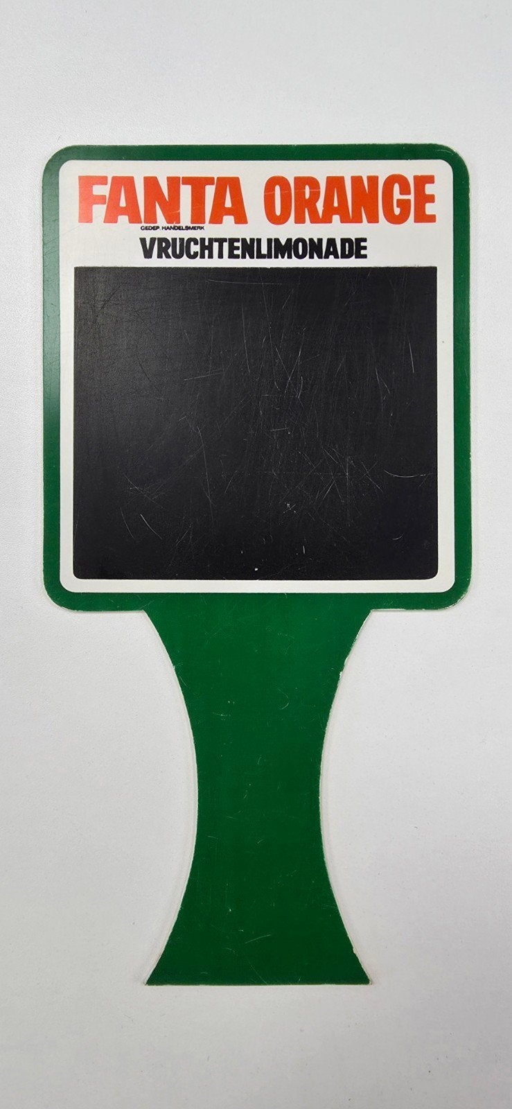 Vintage Fanta krijtbordje, Ophalen of Verzenden, Gebruikt, Gebruiksvoorwerp