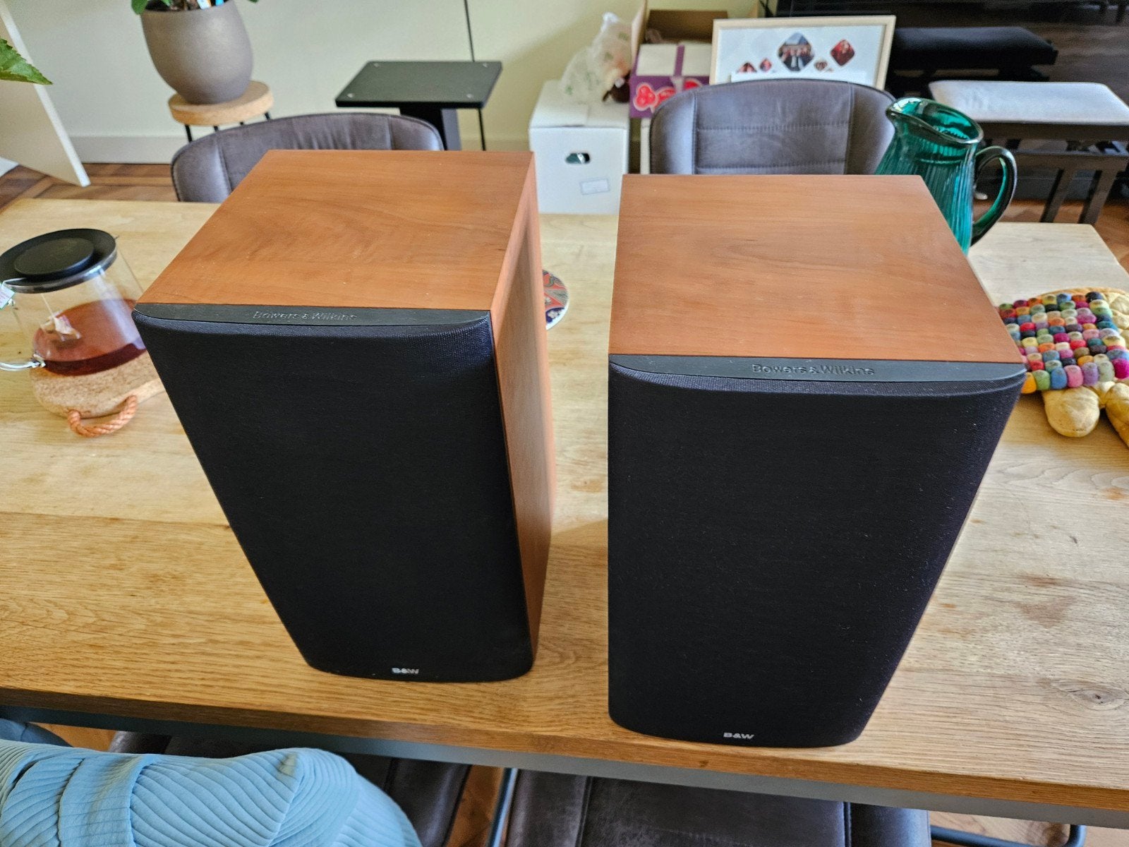 B&W DM601 S3 Boekenplank Luidsprekers - Uitstekende Staat, Audio, Tv en Foto, Luidsprekers, Ophalen, Zo goed als nieuw, 60 tot 120 watt
