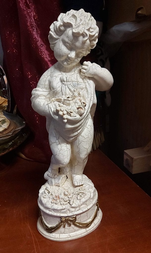 Cherubijn, beeld, vintage, Antiek en Kunst, Ophalen of Verzenden