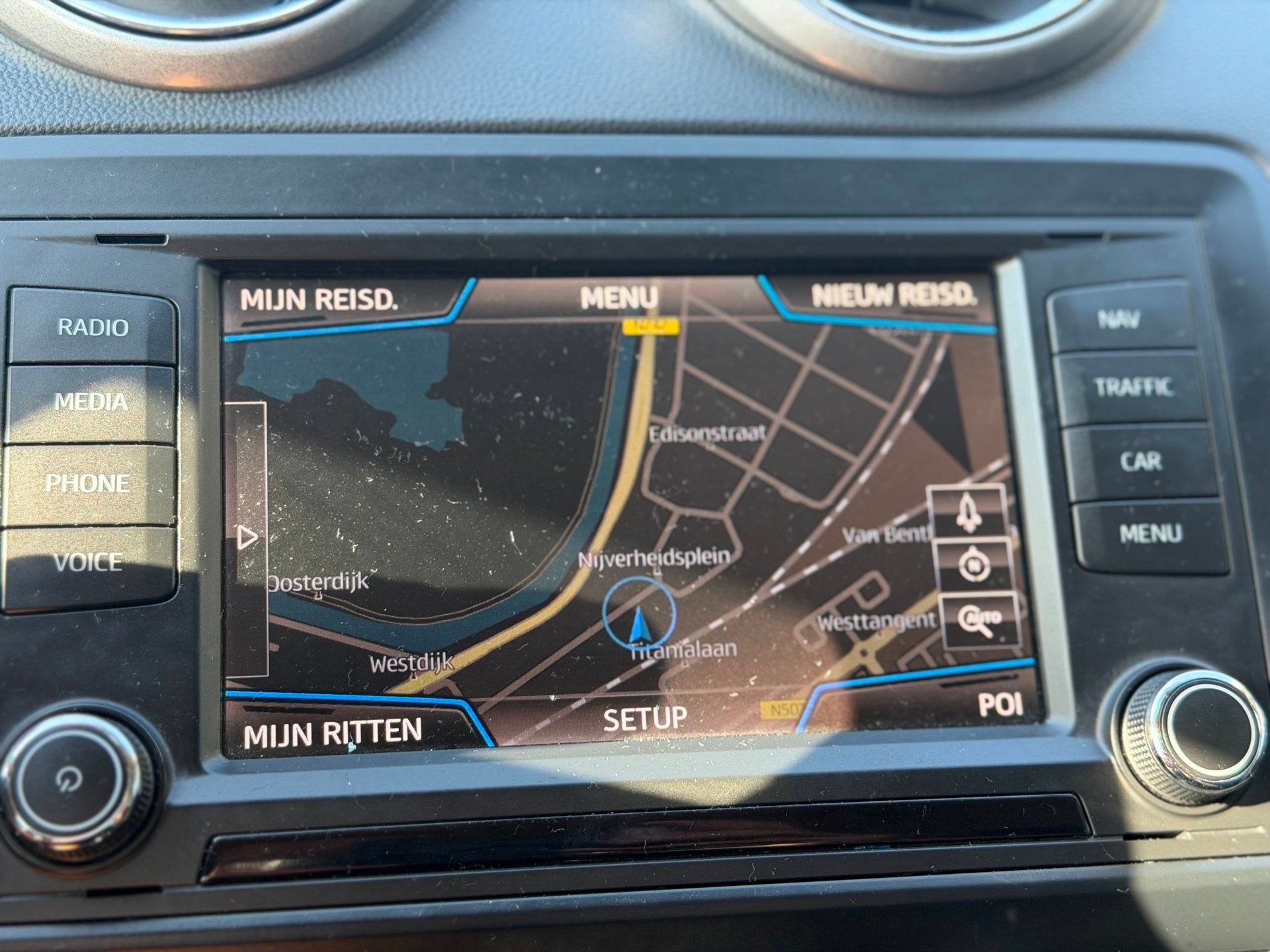 Seat Ibiza 1.0 EcoTSI FR Connect Airco|Cruise|NAVI|Goed OH!, Auto's, Voorwielaandrijving, Dealer onderhouden, Stof, Euro 6