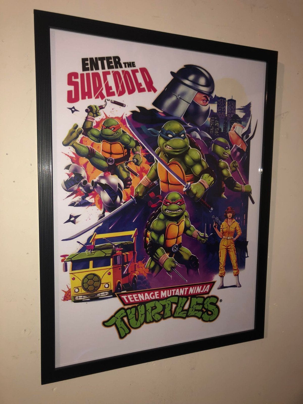 teenage mutant ninja turtles, Ophalen of Verzenden, Zo goed als nieuw, A1 t/m A3, Film en Tv