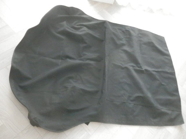 Complete zwarte Sonnenland cabriokap VW Kever 1303, Ophalen