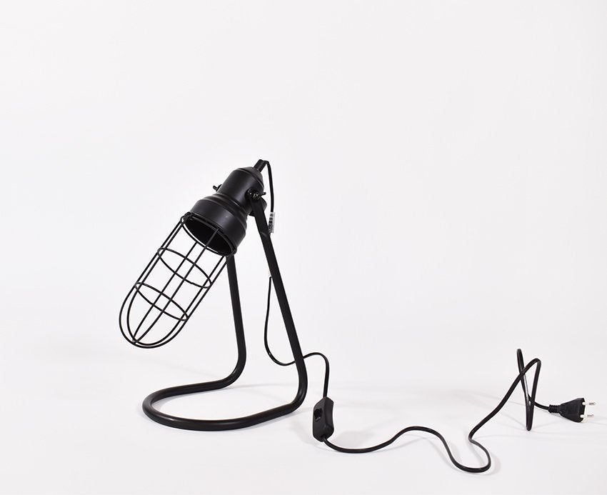 Tafellamp scheepslamp metaal 26 x 18 x 34 cm, Nieuw, Ophalen of Verzenden, Zwart, Metaal
