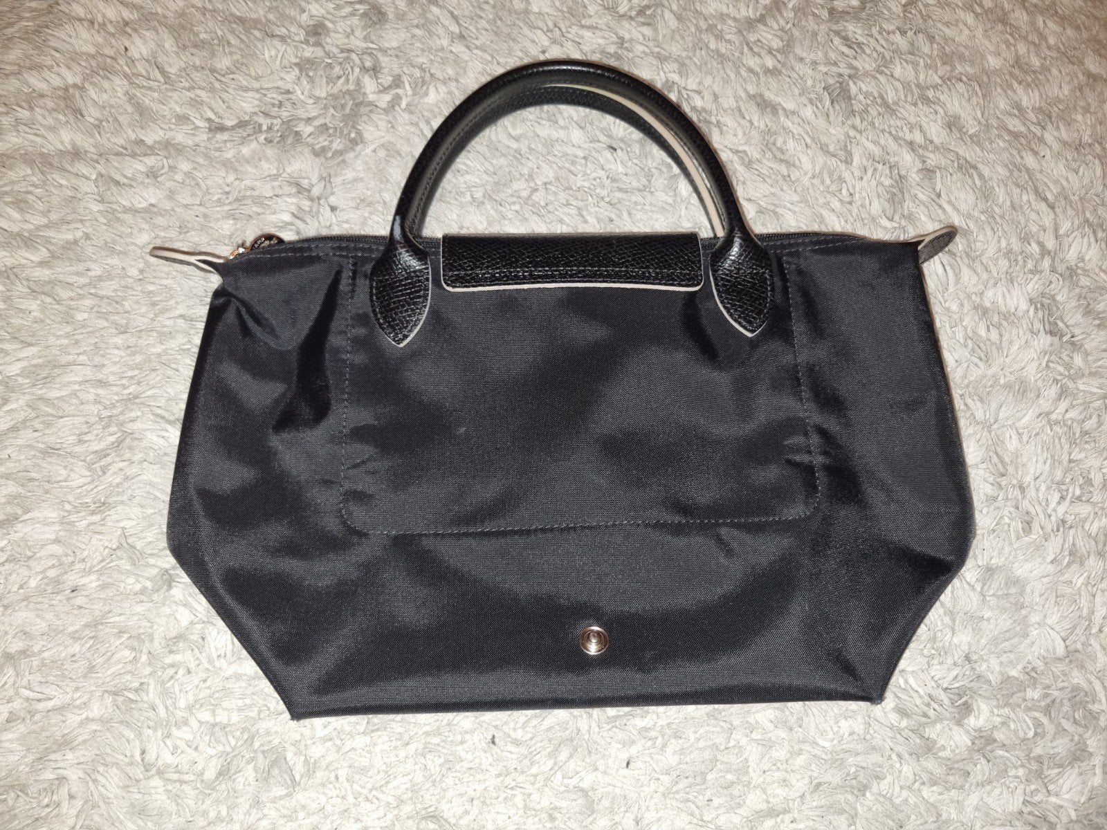 Zwarte Longchamp handtas - 35x23 cm, Ophalen of Verzenden, Nieuw, Zwart, Handtas