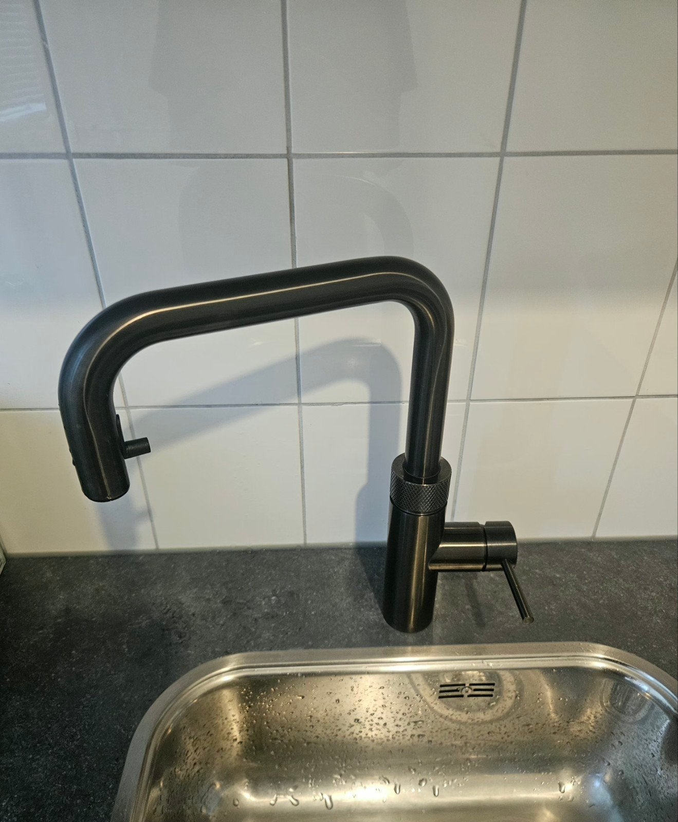 Quooker Square Flex GME / Combi + B - Zo goed als nieuw, Ophalen, Overige typen, Zo goed als nieuw, Zwart