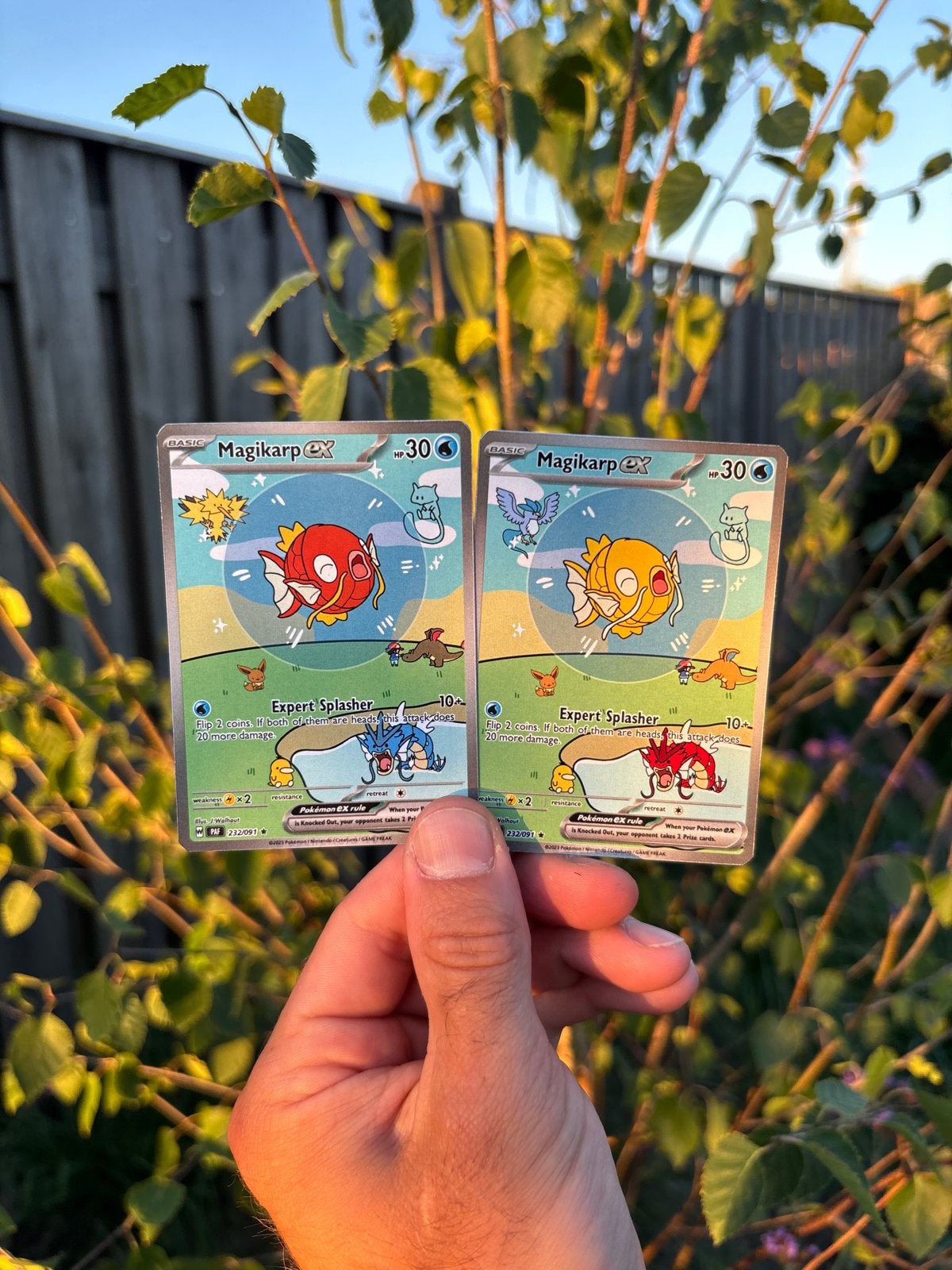 Zelfgemaakte Bubble Magikarp Pokémon Kaart, Verzenden, Nieuw, Losse kaart, Foil
