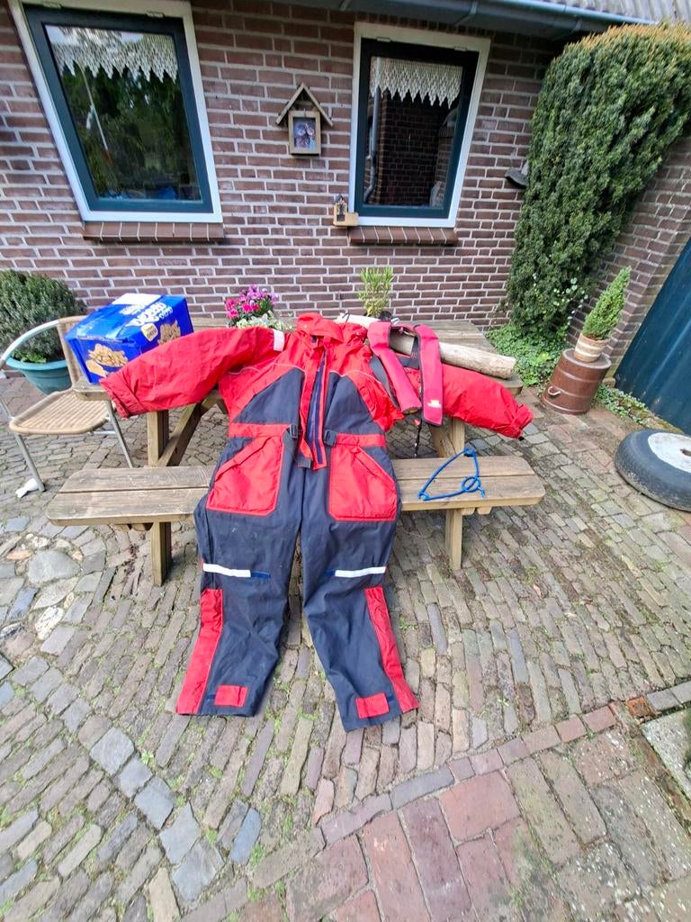Zeilpak / Overlevingspak met reddingsvest, Watersport en Boten, Watersportkleding, Ophalen of Verzenden
