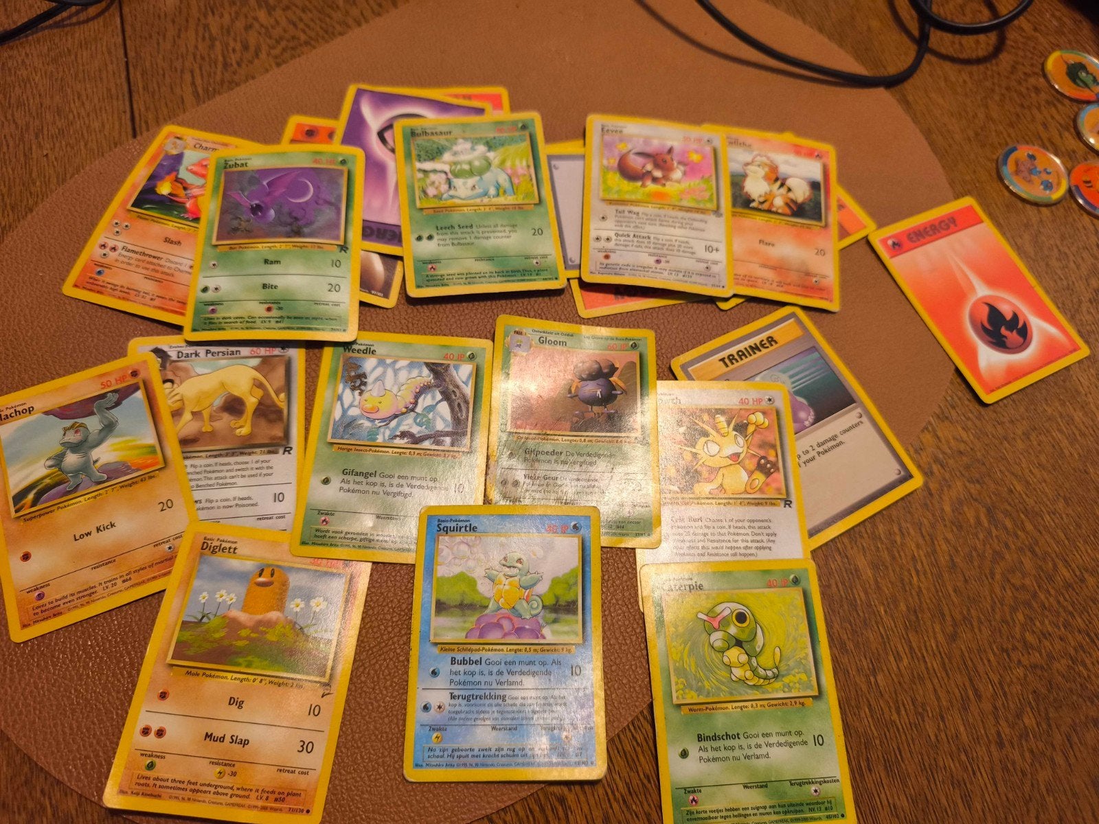 Vintage originele Pokémon kaarten 1e generatie - Gebruikt, Hobby en Vrije tijd, Verzamelkaartspellen | Pokémon, Ophalen of Verzenden