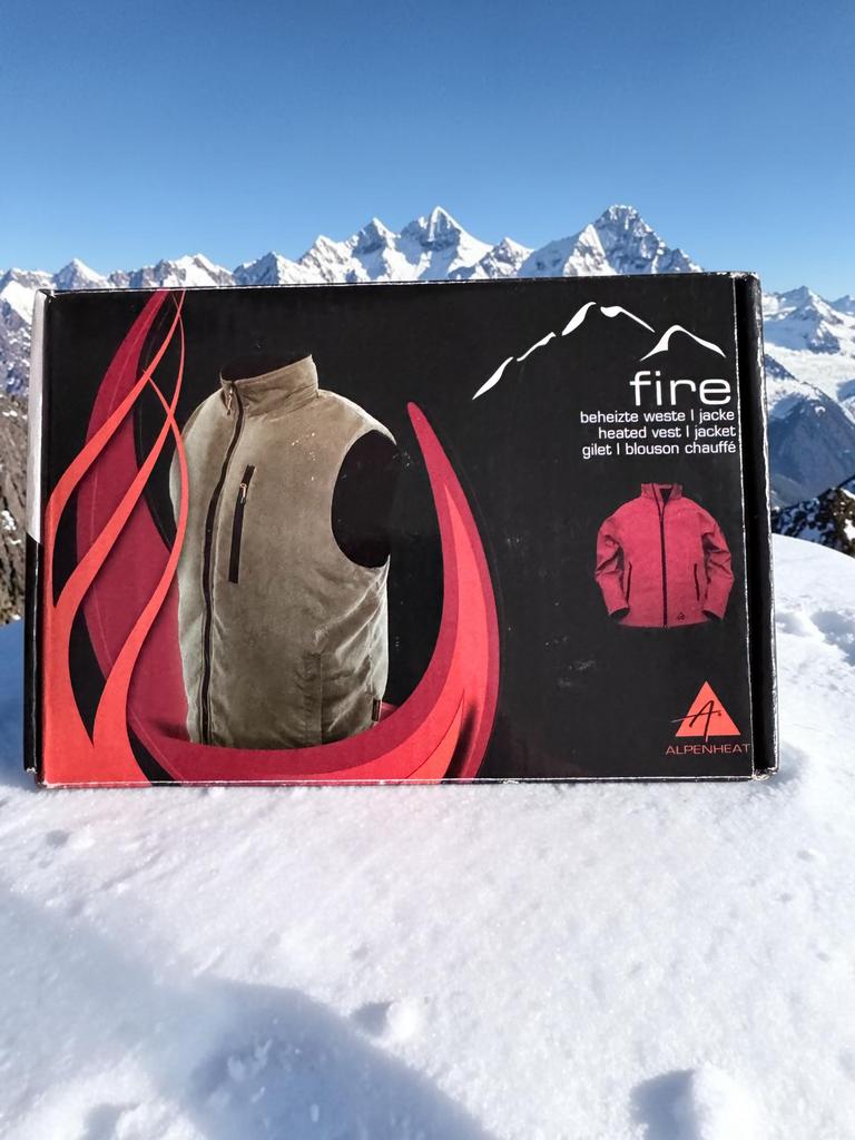 Alpenheat fire warmte vest, inclusief batterij en oplader., Ophalen of Verzenden, Gebruikt, Kleding