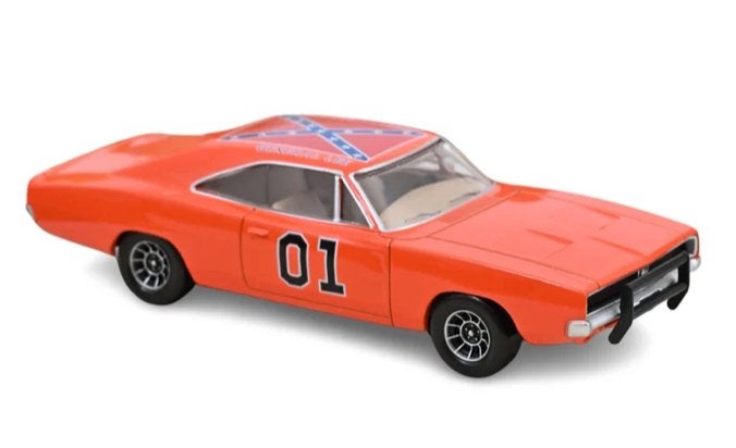 Dodge Charger 1969 General Lee Jet-car 1:43, Ophalen, Auto, Norev, Norev