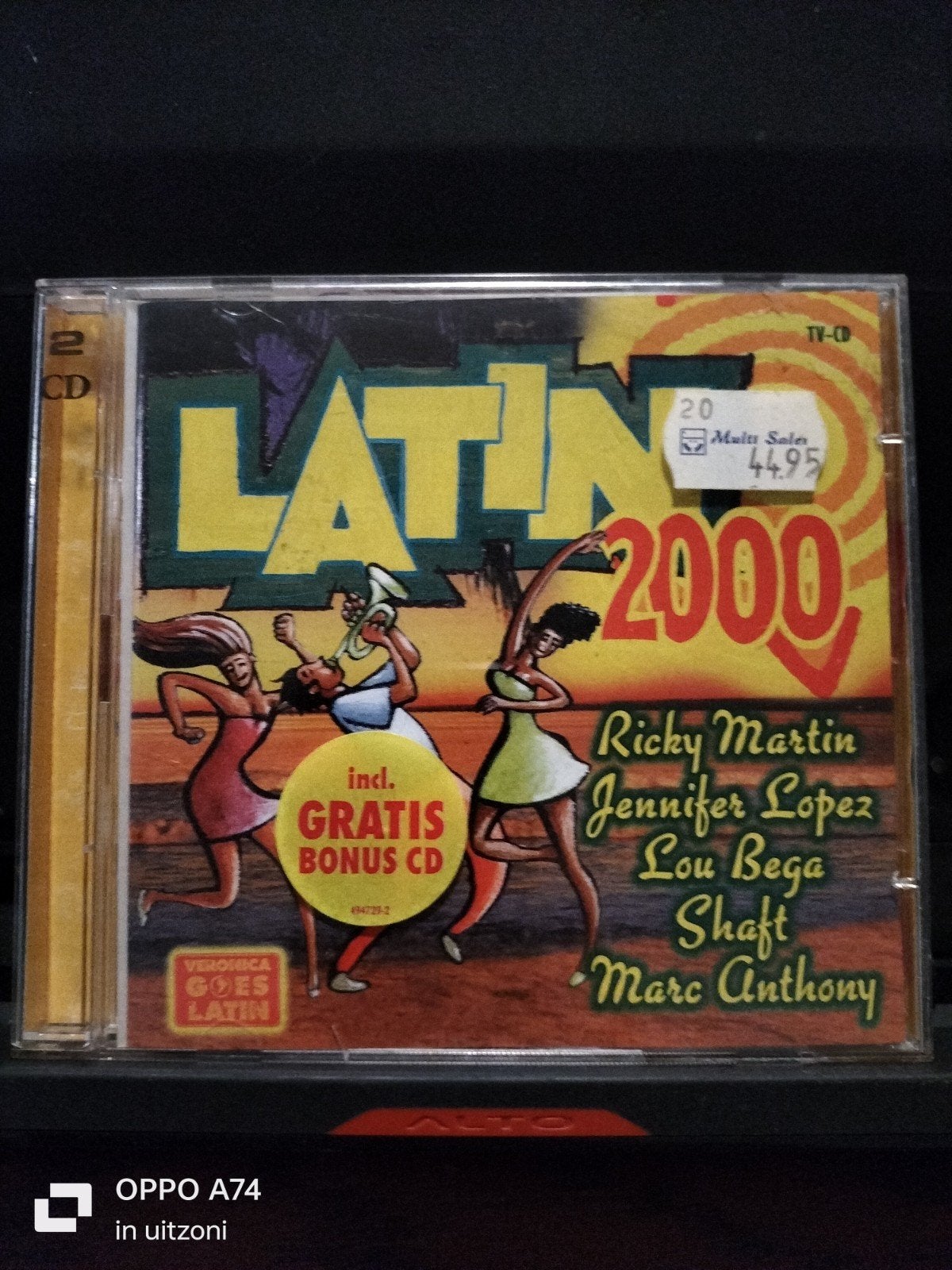 Latin 2000 - Verzamel CD met Bonus CD (Ricky Martin, J.Lo), Gebruikt, Latin, Inclusief doosje, Ophalen of Verzenden