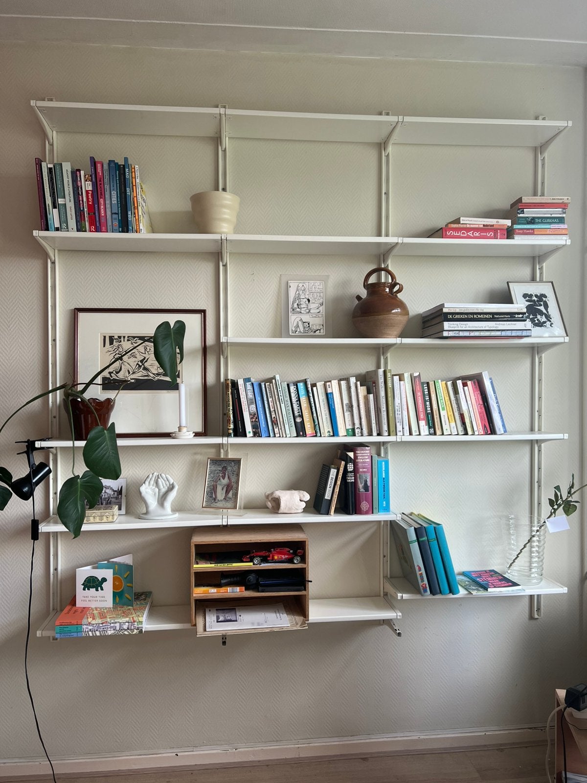 IKEA Algot modulair wandsysteem, Ophalen, Met plank(en), Gebruikt, 150 tot 200 cm