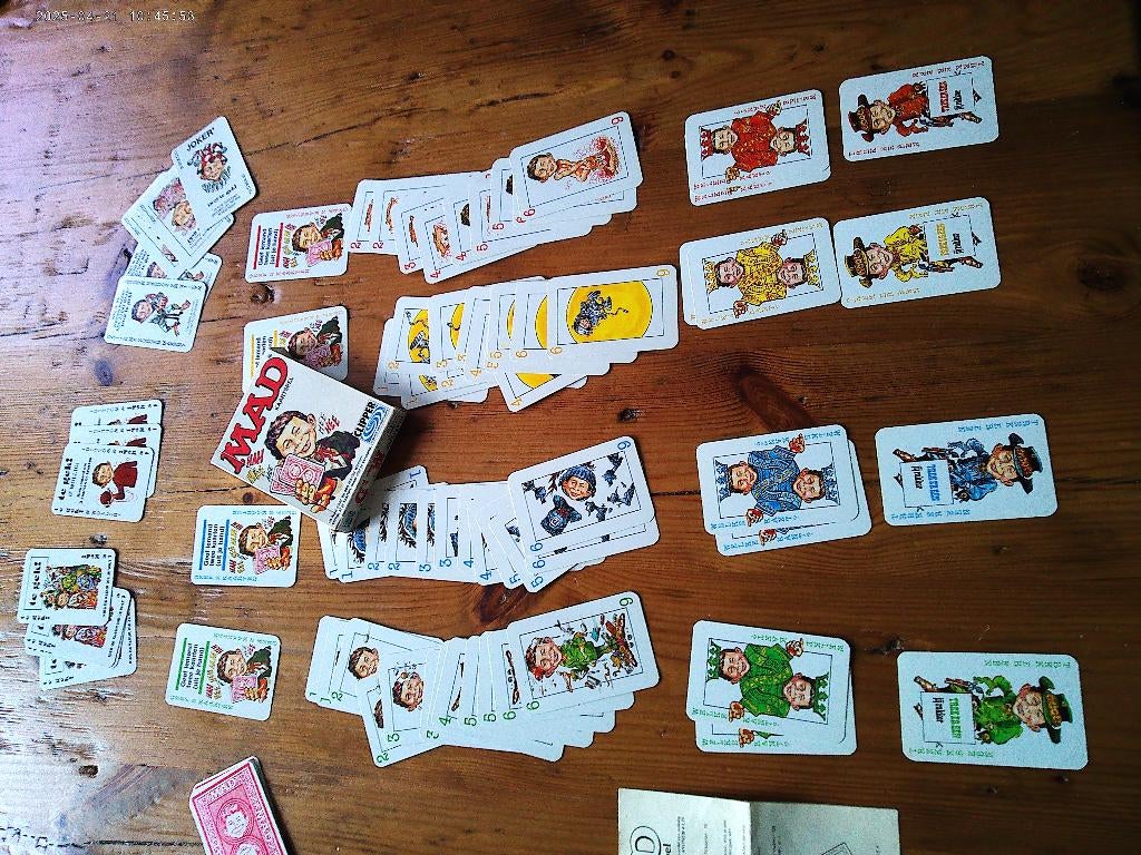 MAD kaartspel / spel, Hobby en Vrije tijd, Gezelschapsspellen | Kaartspellen, Ophalen of Verzenden, Gebruikt