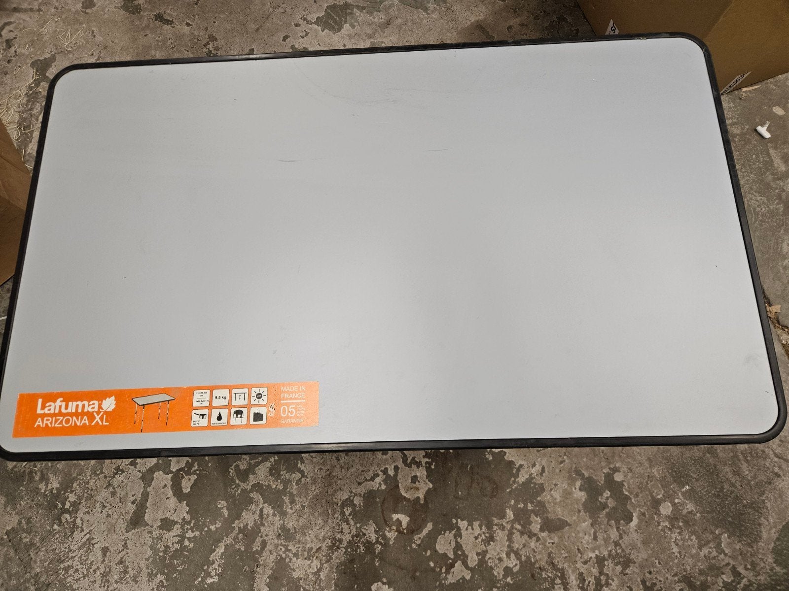 Campingtafel Lafuma Arizona XL in goede staat, Ophalen, Zo goed als nieuw, Campingtafel