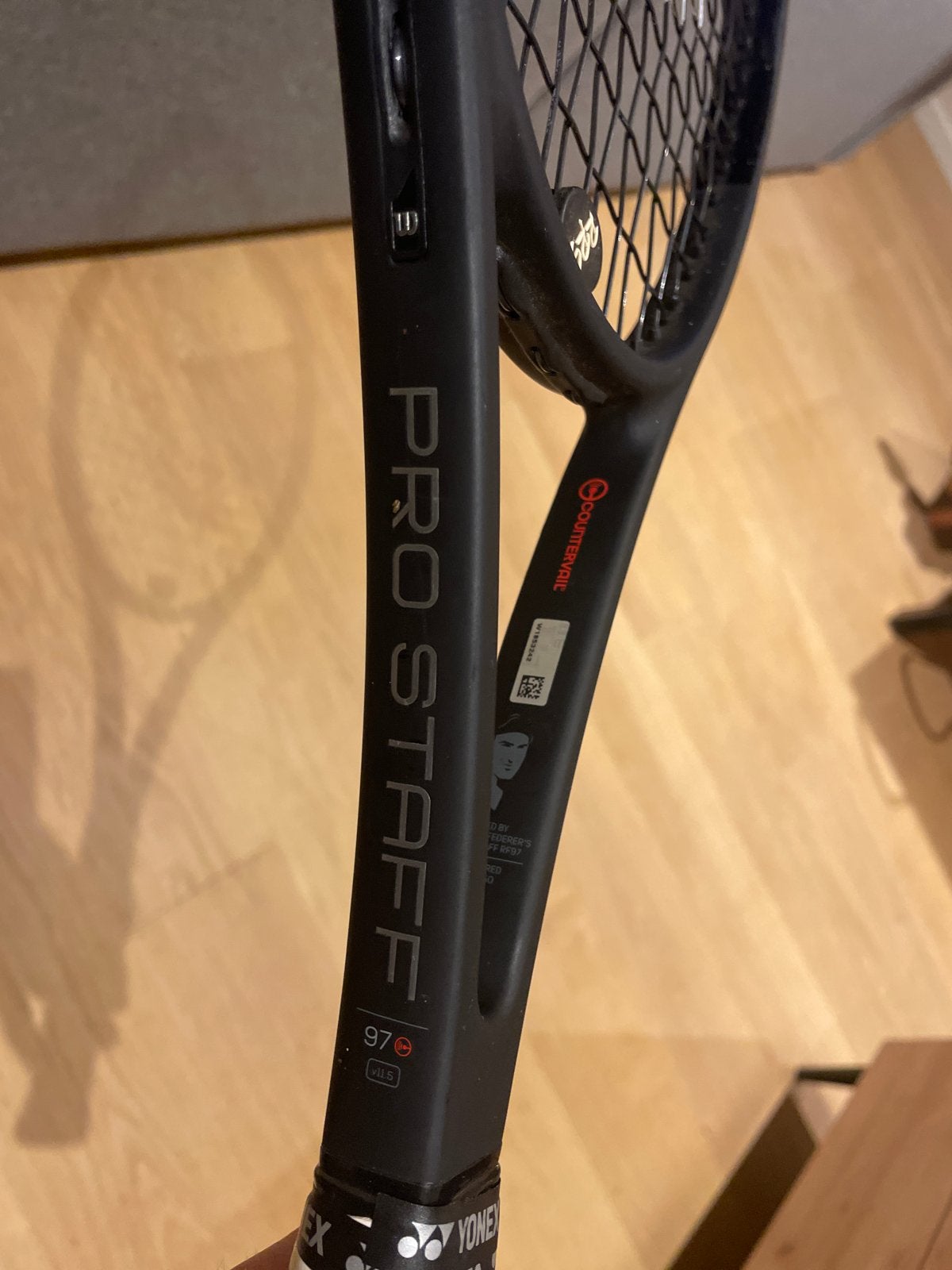Wilson Pro Staff 97 CV Tennisracket - Gripmaat L3, Sport en Fitness, Ophalen, Gebruikt, Wilson, Racket