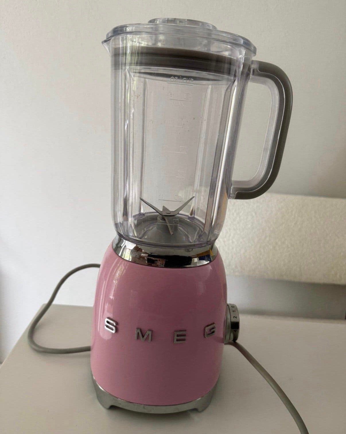 Smeg roze blender smoothieblender STUK, Witgoed en Apparatuur, Ophalen of Verzenden, Niet werkend, Blender