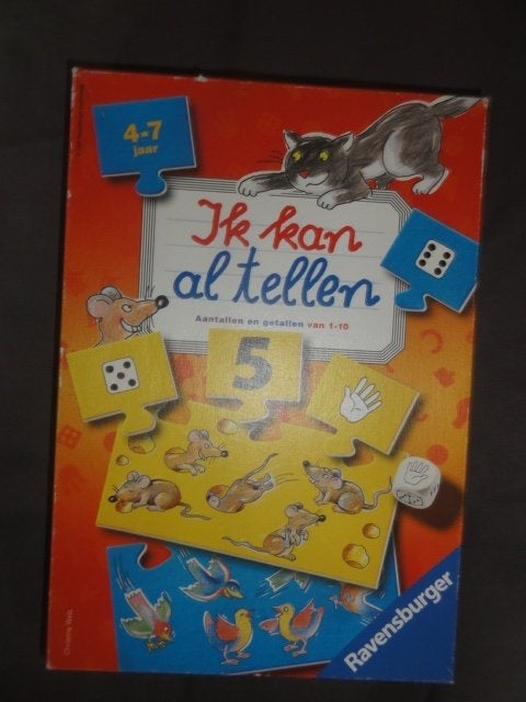 Ik kan al tellen - Ravensburger (4-7 jaar), Hobby en Vrije tijd, Ophalen of Verzenden, Zo goed als nieuw, Ravensburger