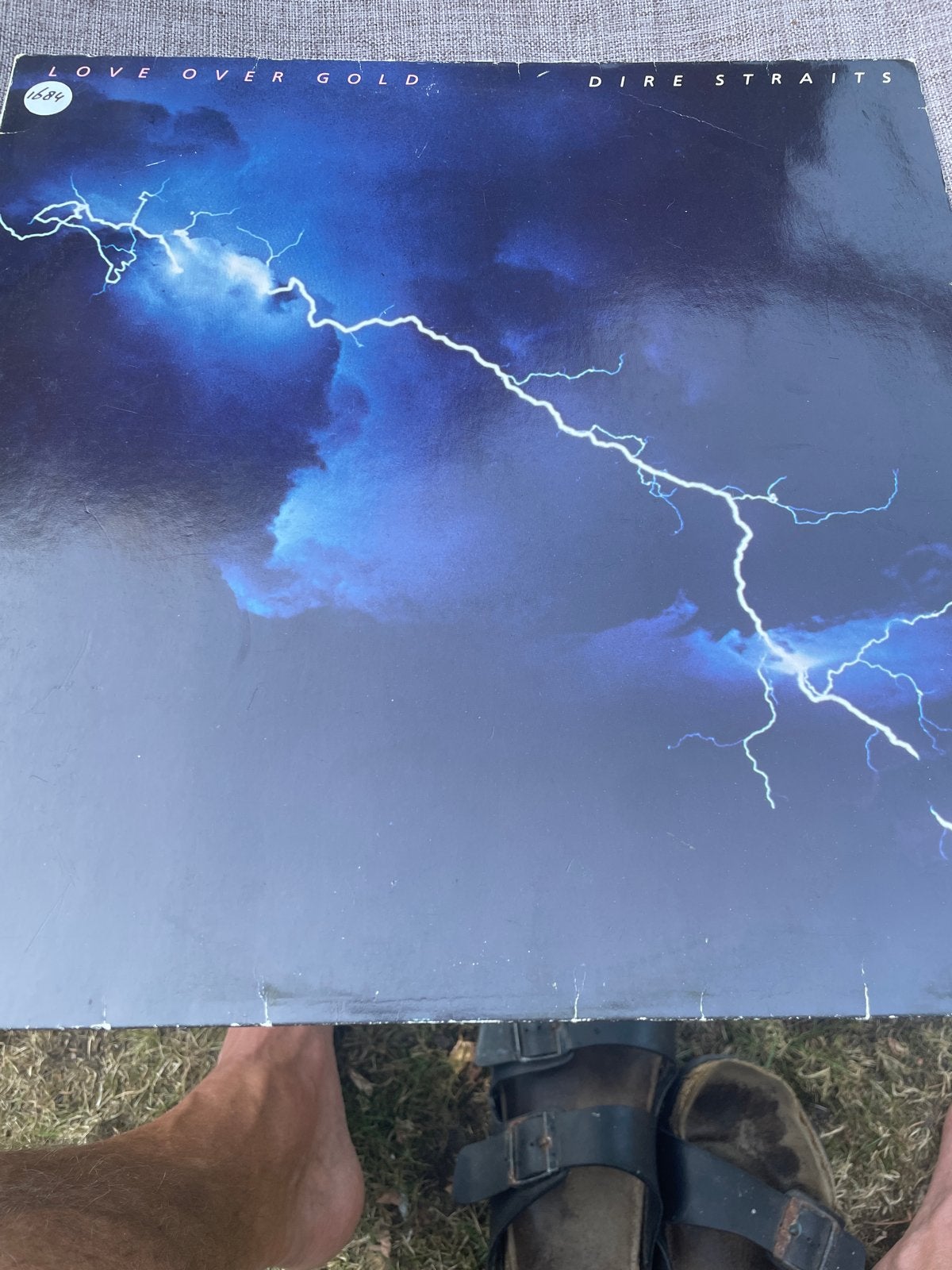 Dire Straits - Love Over Gold LP, Ophalen of Verzenden, Gebruikt