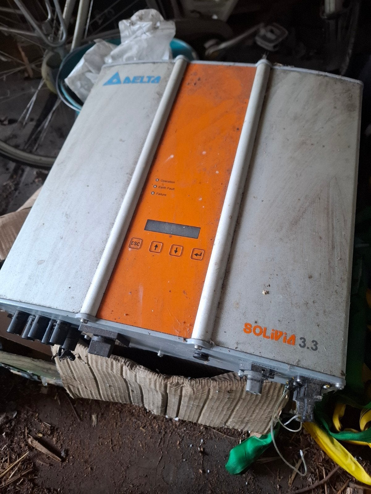 Delta Solivia 3.3 omvormer voor zonnepanelen (gebruikt), Ophalen of Verzenden, Gebruikt, Overige typen