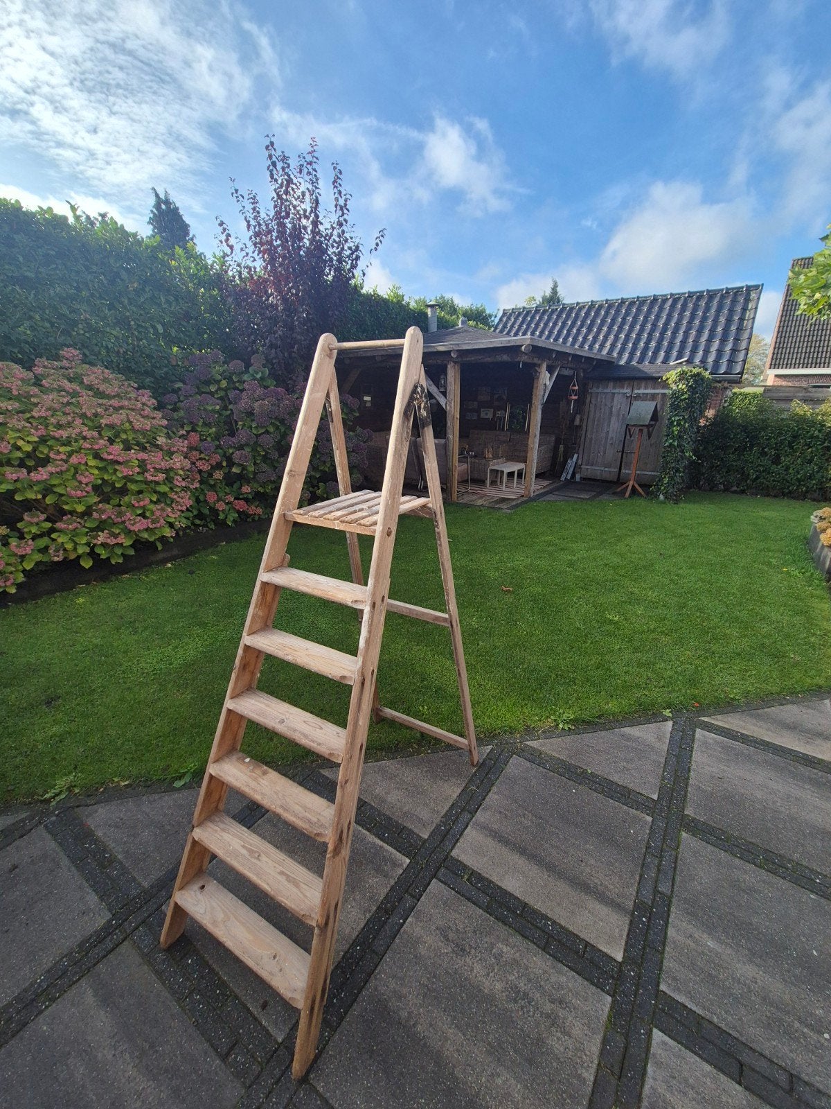 houten schilders trap, Ophalen, Gebruikt, Trap, Minder dan 2 meter