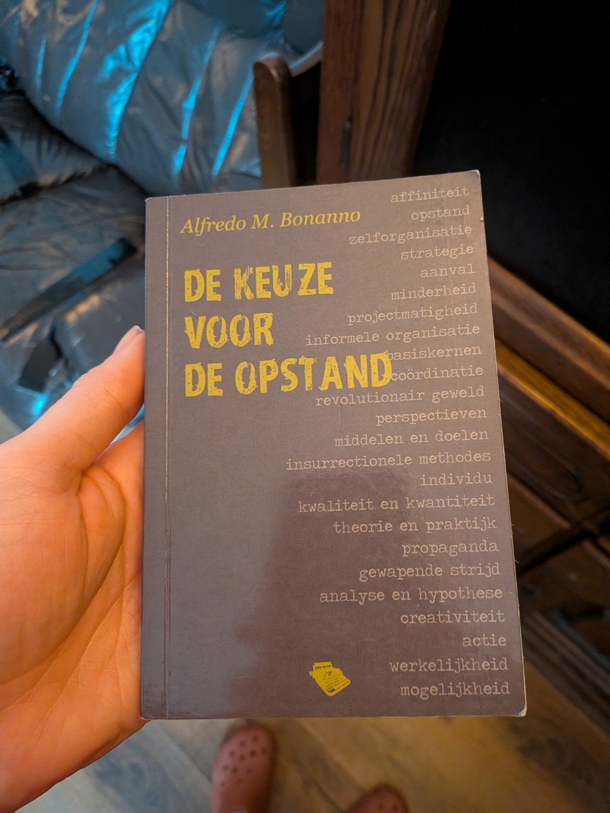 De Keuze Voor De Opstand - Alfredo M. Bonanno, Ophalen of Verzenden, Gelezen, Alfredo M. Bonanno, Europa overig
