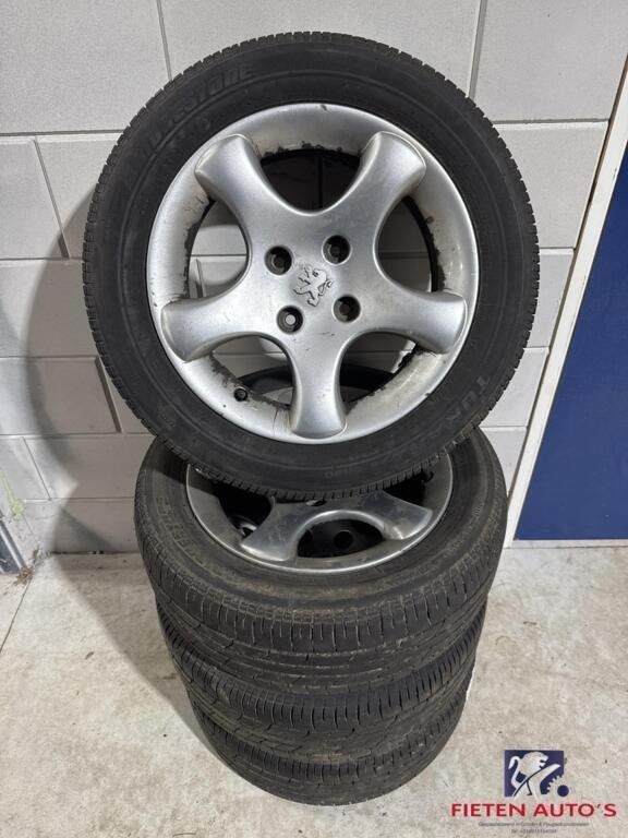 Lichtmetalen velgen Peugeot 306 GTI 15 inch Cyclone origneel, Auto-onderdelen, Speedline Italy, Gebruikt, 15 inch, Banden en Velgen