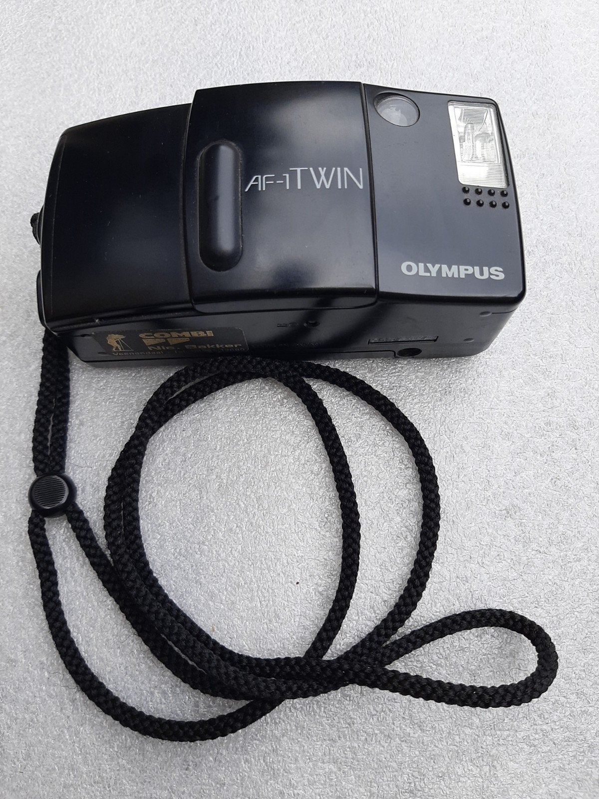 Olympus AF-1 Twin Compactcamera - Vintage & Weerbestendig, Audio, Tv en Foto, Ophalen of Verzenden, Gebruikt, Compact, Olympus