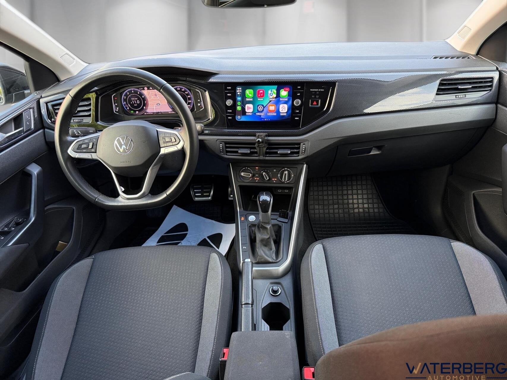 Volkswagen Polo 1.0 TSI DSG*ACC*Apple Carplay*Virtual*Lane A, Auto's, Dealer onderhouden, Stof, Gebruikt, 95 pk