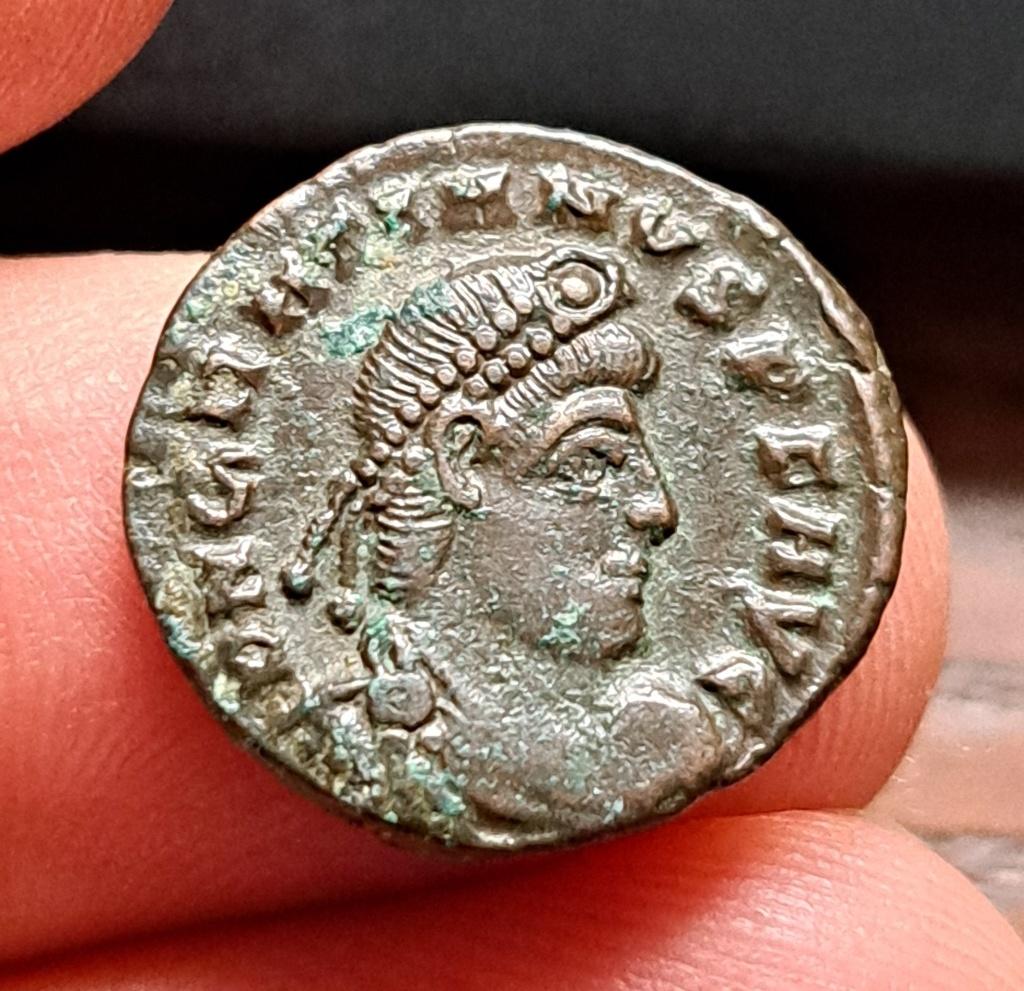 Gratianus - Nummus Gloria Romanorum (Zeldzaam), Postzegels en Munten, Ophalen of Verzenden, Overige landen, Losse munt