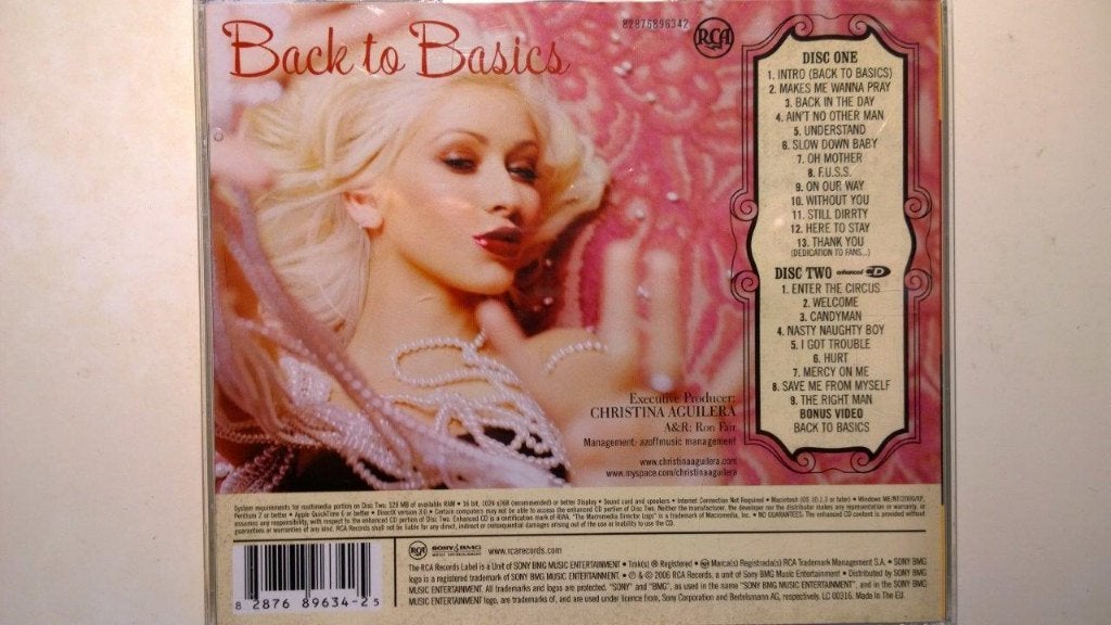 Christina Aguilera - Back To Basics (2 CD Box), Ophalen of Verzenden, Zo goed als nieuw, Pop, Album