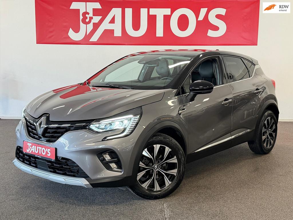 Renault Captur 1.3 MILD HYBRID|NAVI|CAMERA|CRUISE|ISOFIX|LED, Automatische klimaatregeling, Gebruikt, 4 cilinders, Leder en Stof