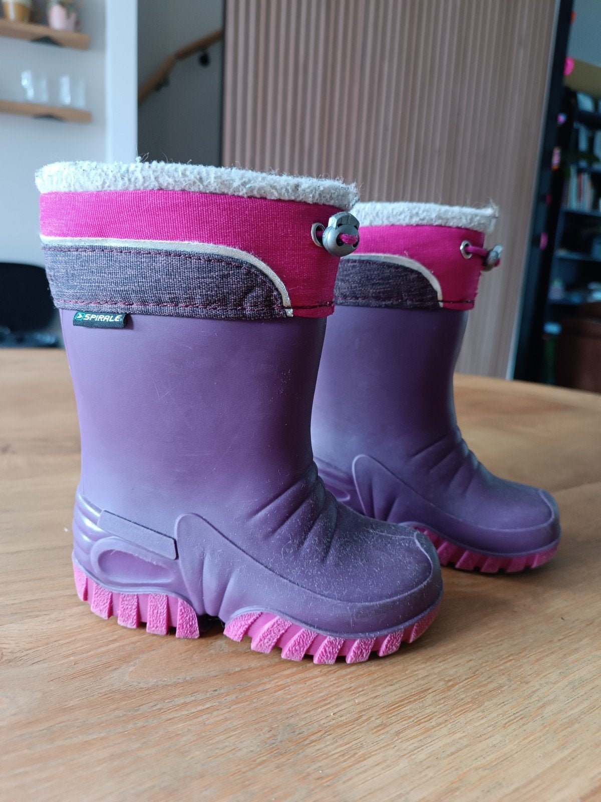 Spirale winterlaarsjes maat 23, Ophalen, Gebruikt, Meisje, Laarzen