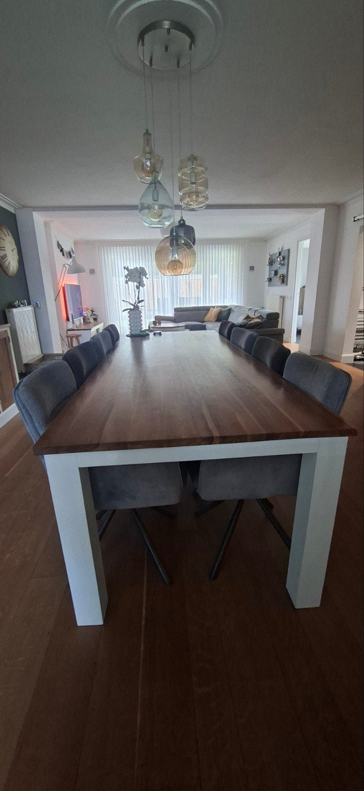 Compleet woonprogramma teakhout en wit, Huis en Inrichting, Ophalen
