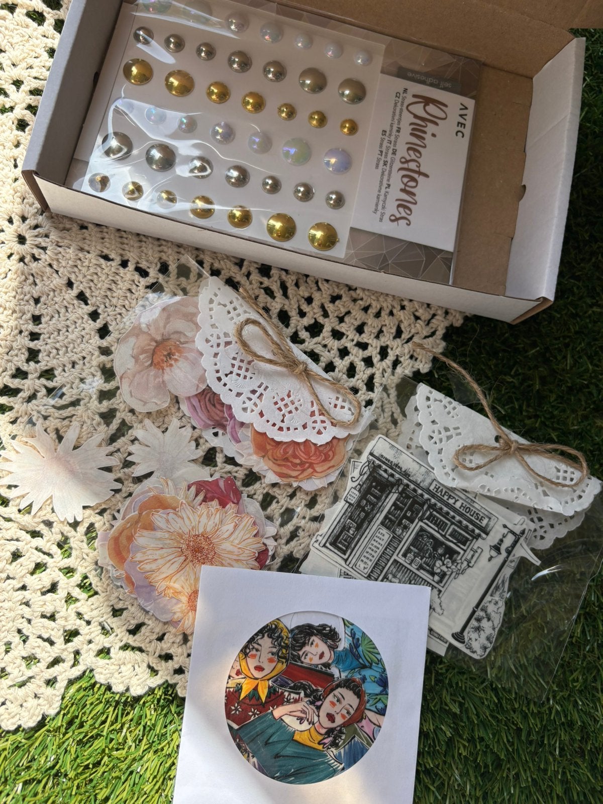 Journal/scrapbook box y, Hobby en Vrije tijd, Knutselen, Verzenden, Nieuw