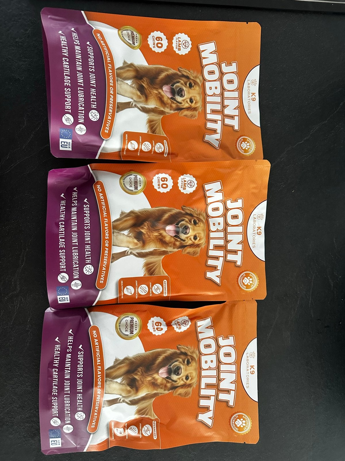 3 zakjes K9 Joint Mobility, Ophalen, Nieuw